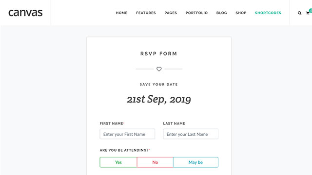 Inline Form